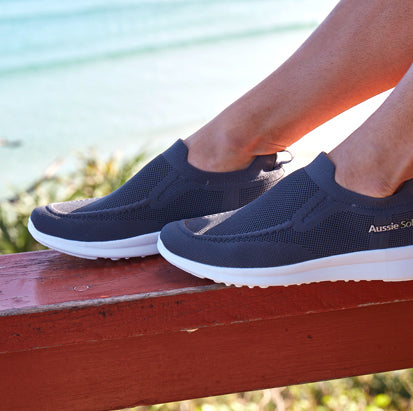 Banner Navy/white Leisure Shoes Australia