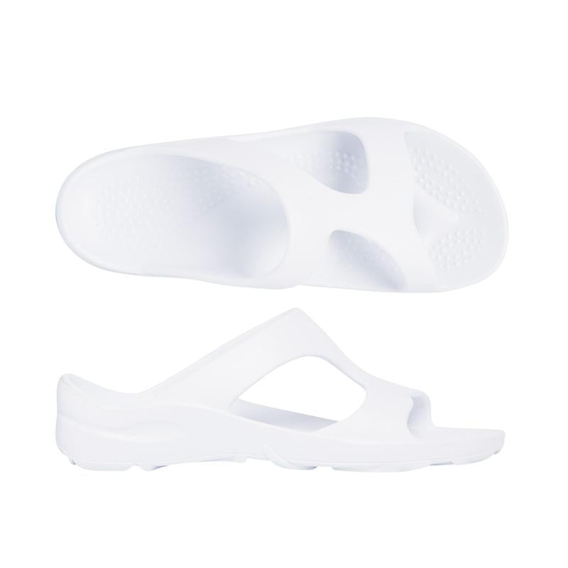 White Starfish Indy 2.5 Arch Support Slides - Aussie Soles AU